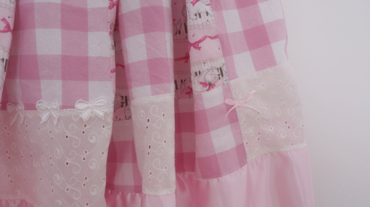 Patchwork PINK SKIRT
