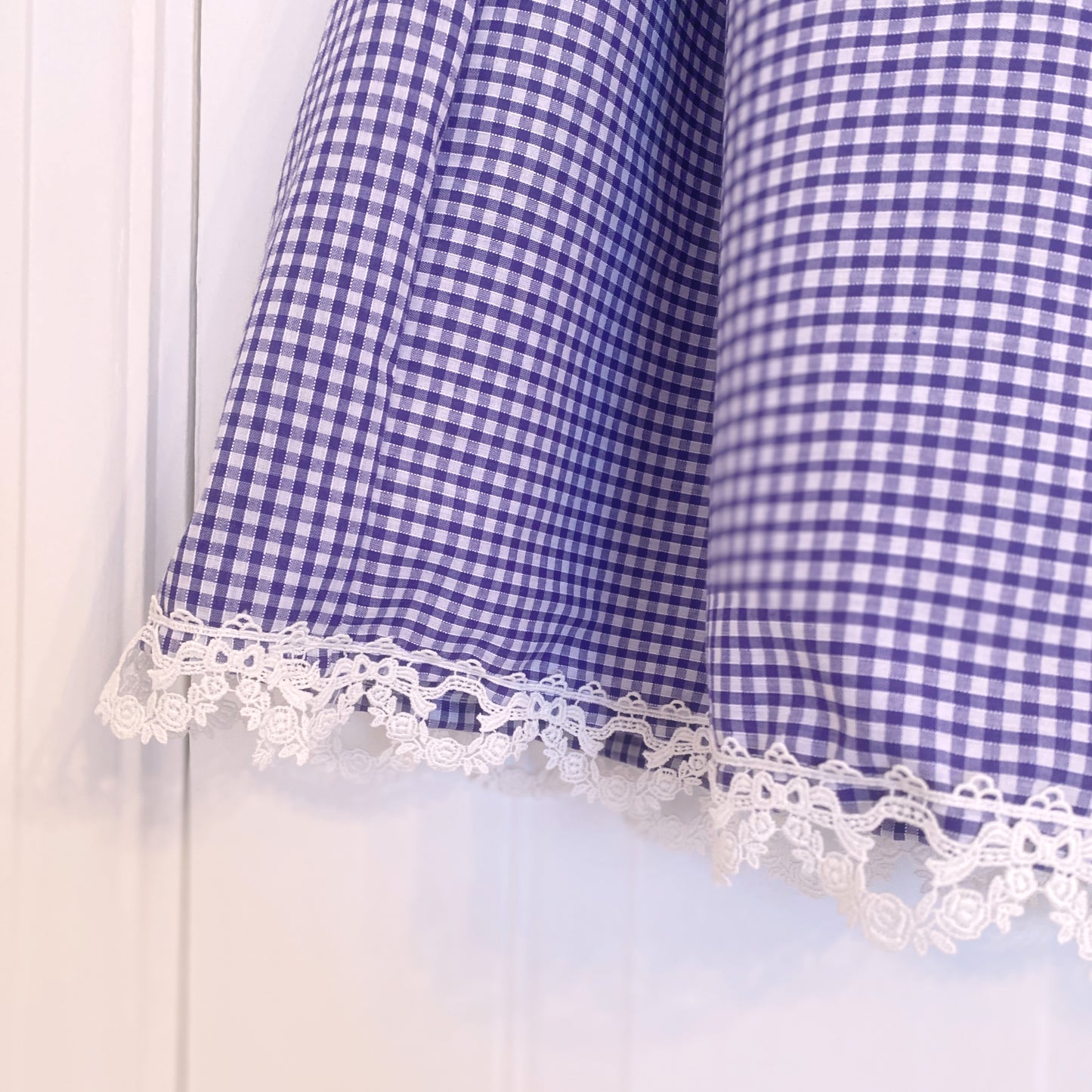 🎀Special Price🎀 purple check × flower skirt
