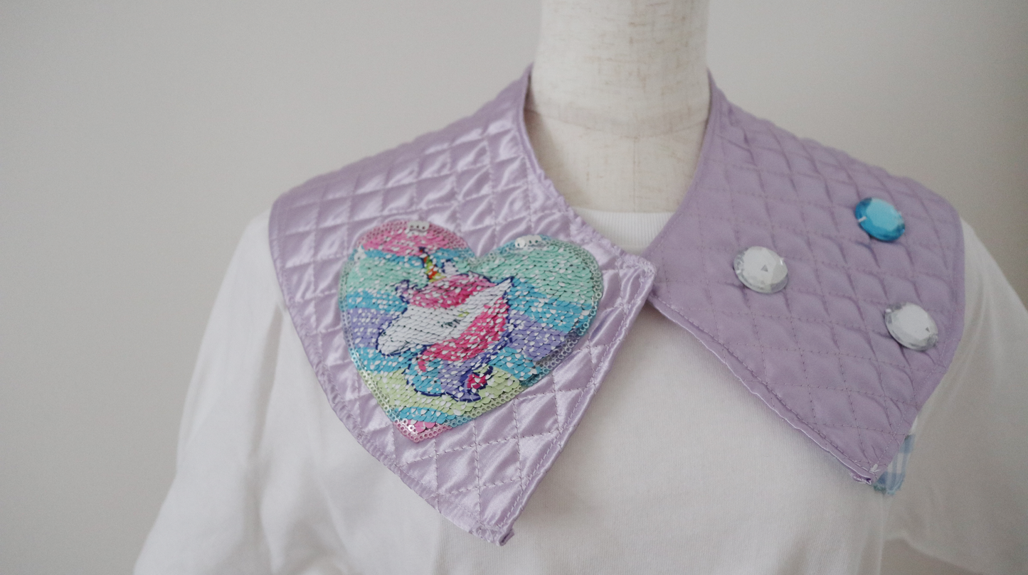 Purple Unicorn Collar