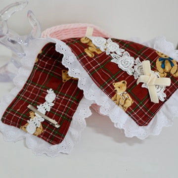 Bear Gingham Head dress