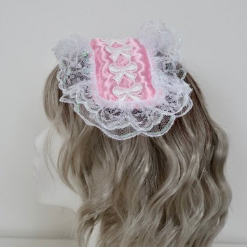 Ribbon Pink Head dress